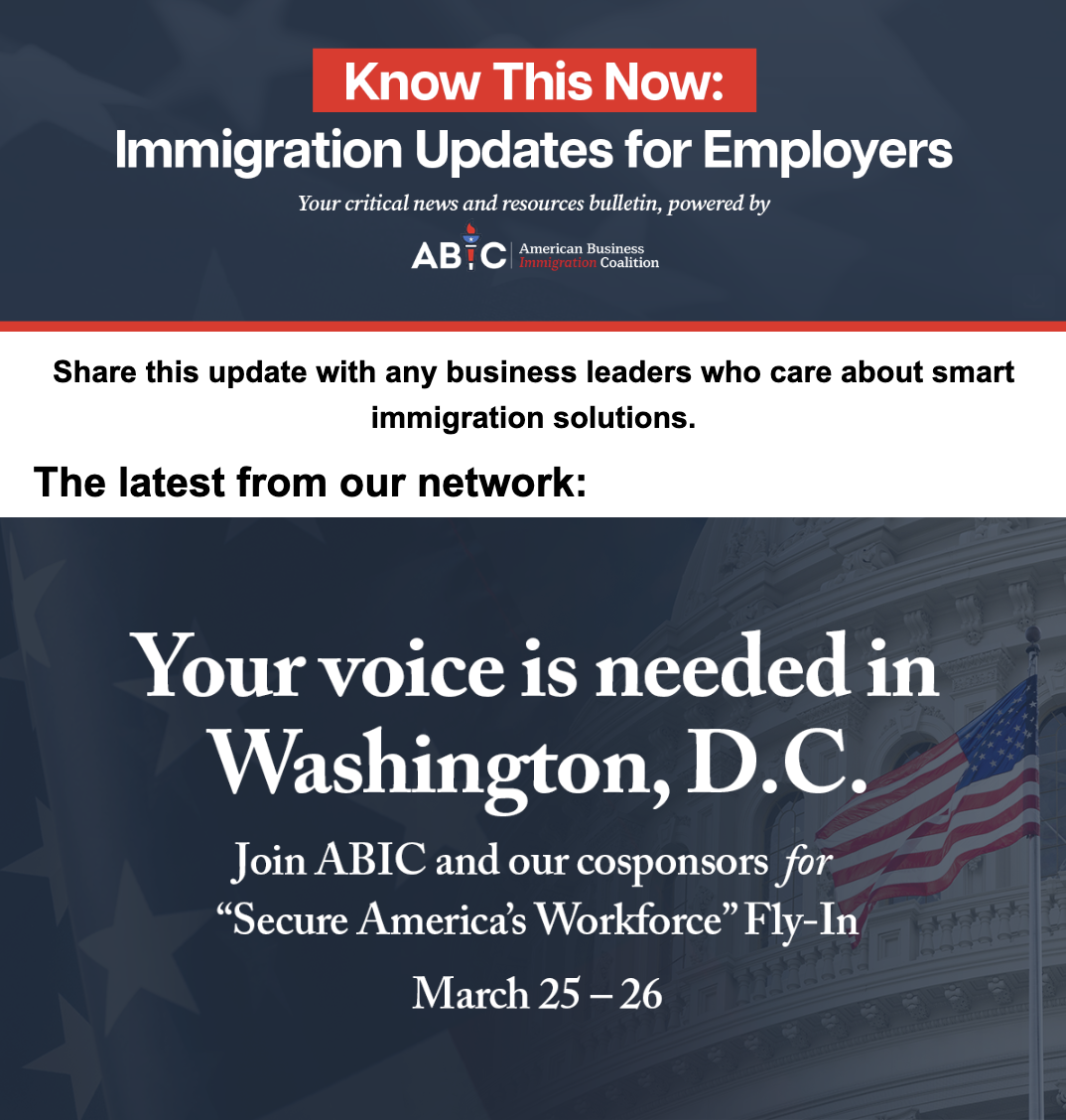 Know this Now: Immigration Policy Shifts for Employers